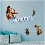 Post-on wall stickers - Ice Age 4